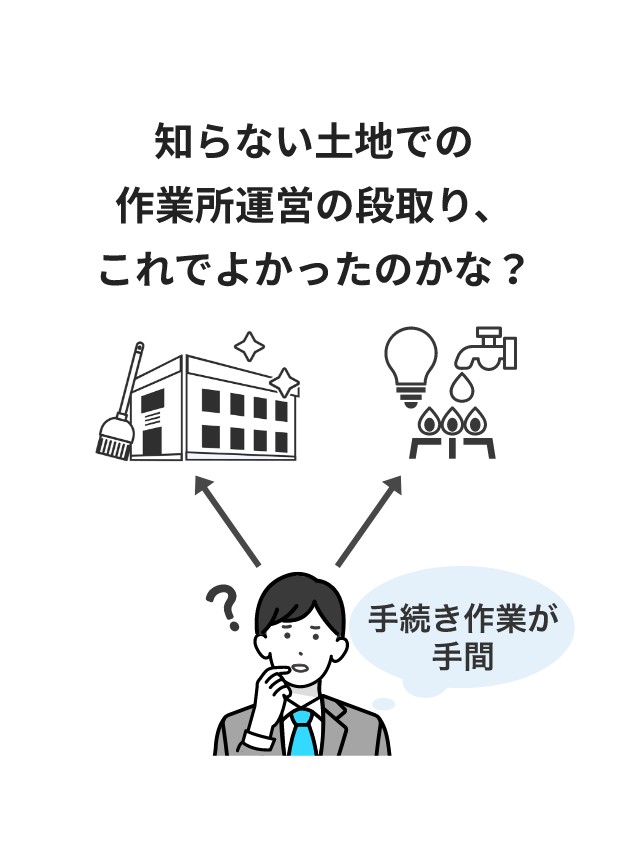 知らない土地での作業所運営の段取り、これでよかったのかな？